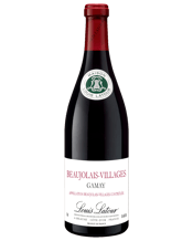  Maison Louis Latour<br>Beaujolais... 750ML The Louis Latour Beaujolais-Villages comes from 35 selected towns originating from granite soils, which bring a crunchy freshness that is typical to the region's the indigenous Gamay grape. With an average vine age of 30 years, this Beaujolais-Villages is nurtured and bottled in Maison Latour's cellars at 'Clos Chameroy' on the outskirts of Beaune. With its deep colour and garnet tints, this Beaujolais-Village 2020 offers pleasant aromas of wild strawberries and myrtle. The palate is round with