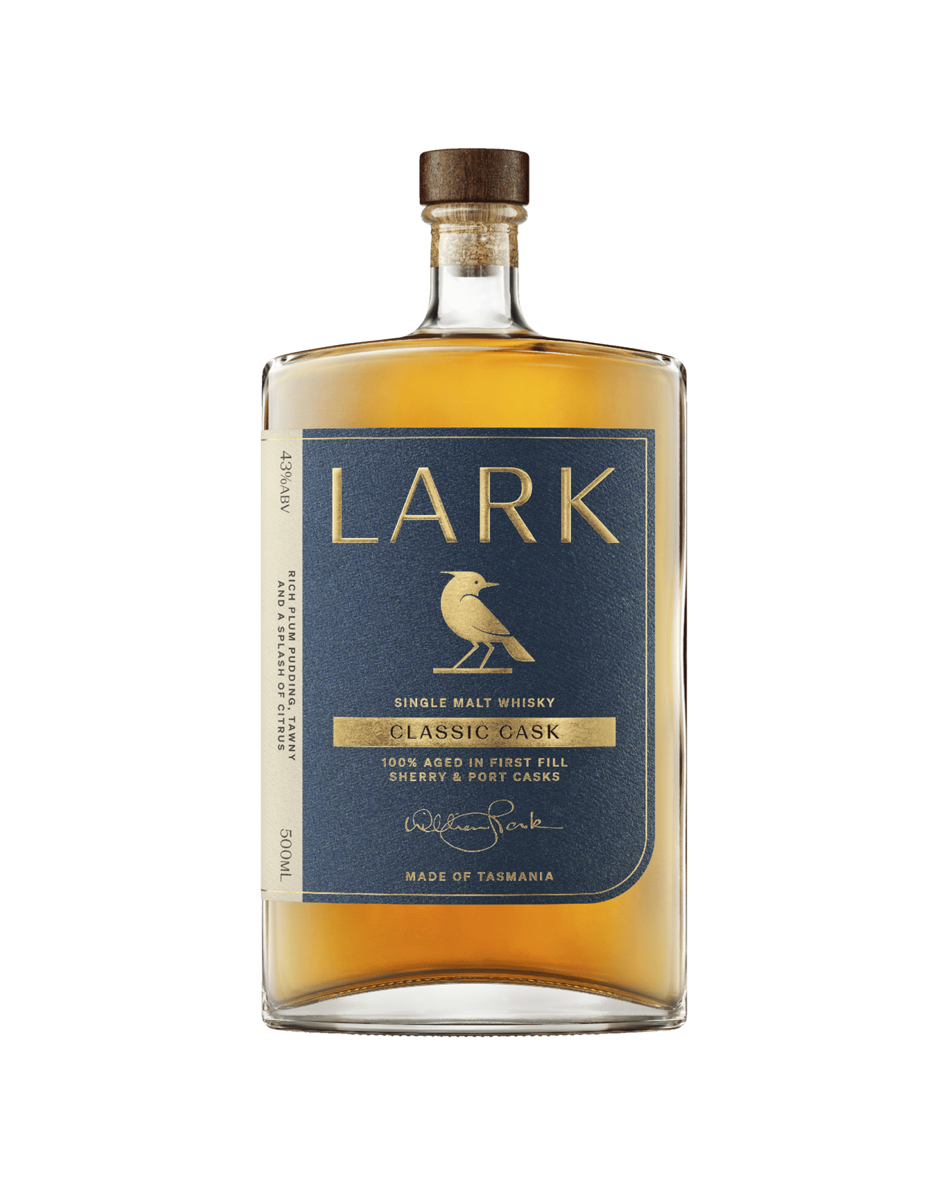Buy Lark Classic Cask Single Malt Australian Whisky 500ml Online