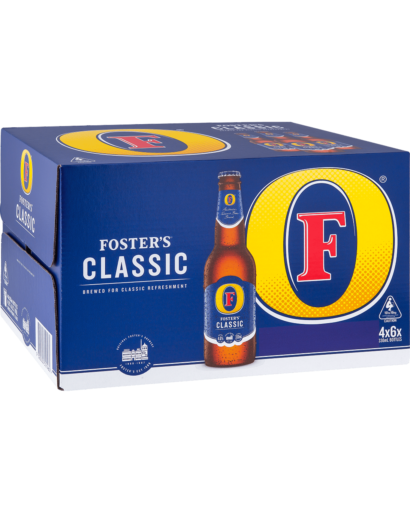 Buy Foster's Classic Lager Bottles 330ml Online (Lowest Price Guarantee