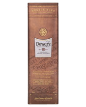  Dewar’s 18 Year Old Blended<br>Scotch Whisky... 700mL DEWAR'S 18 Year Old Blended Scotch Whisky's unique taste blends various malt and whiskies with rich fruit, dark chocolate and marzipan. Best enjoyed in a Double Fashioned cocktail served over cubed ice with a long full flavour and lingering finish.