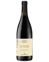  Le Filere Langhe Nebbiolo  750ML Cantina Vallebelbo is located in Piemonte, in the small village of Santo Stefano Belbo, between the provinces of Cuneo and Asti. The name of the winery is inspired by the river Belbo that runs through the valley. Over the centuries, the river has shaped the surrounding hills, recognized as a UNESCO World Heritage Site in 2014. Very bright crimson red color, with intense aromas of redcurrants and complex notes of dusty baked earth. Very juicy berries on the palate with sweet, plump red fruits on