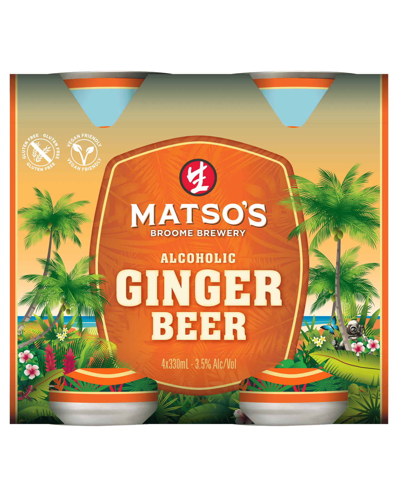 Matso's Ginger Beer Cans 330ml (Unbeatable Prices) Buy Online Best
