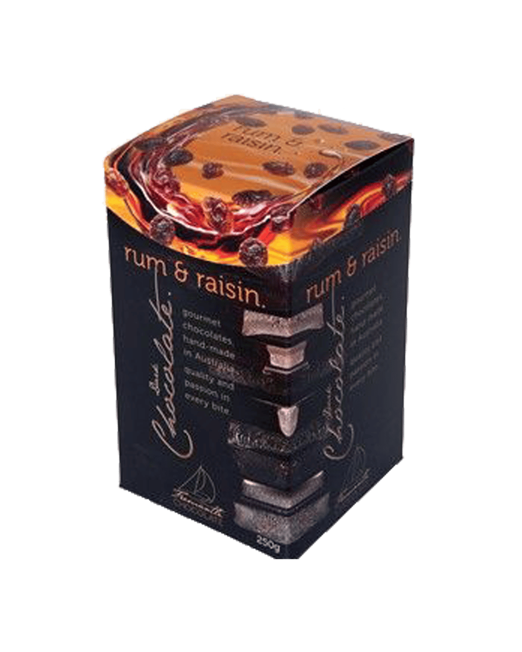 Buy Fremantle Chocolate Rum And Raisin Dark Chocolate 250g Online