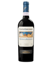 Frescobaldi Castelgiocondo<br>Brunello Di... 750ML Castelgiocondo is produced from an uncompromising selection of the finest Sangiovese grapes, in a vineyard whose ideal elevation, well-drained soils, and southwest-facing exposure yield all of the qualities that converge to produce the finest expression of this ancient grape variety. It is an elegant, well-balanced Brunello di Montalcino of magnificent structure.