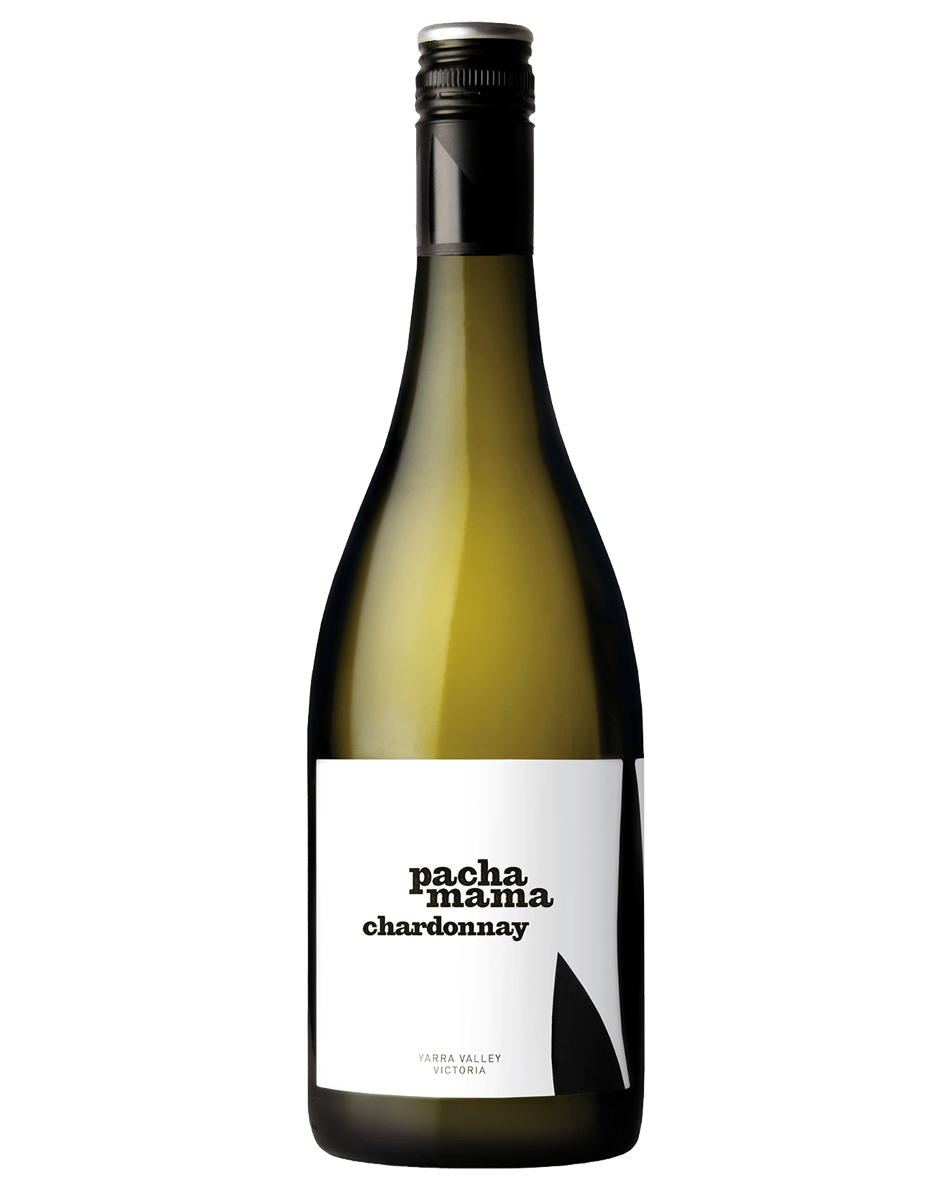 A bottle of Pacha Mama Chardonnay, crafted by Callie Jemmeson