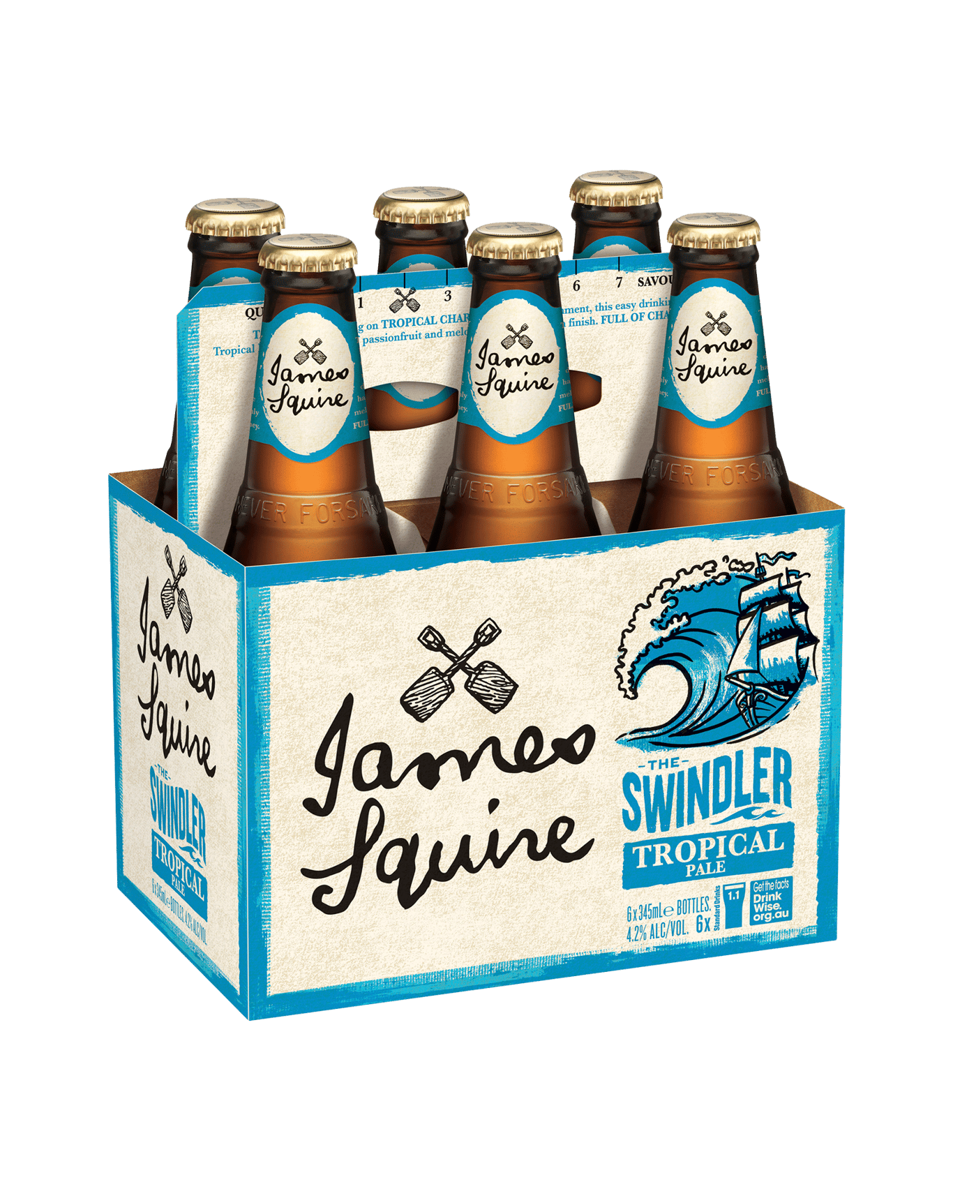 Buy James Squire The Swindler Tropical Pale Ale 345ml Online (Lowest