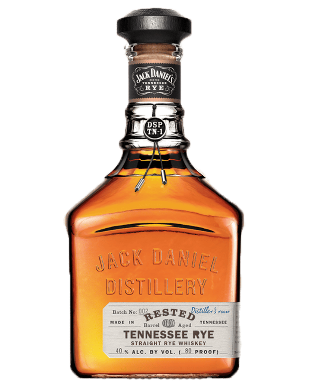 Jack Daniel S 2 Year Old Rested Rye Whiskey 700ml Dan Murphy S Buy Wine Champagne Beer Spirits Online