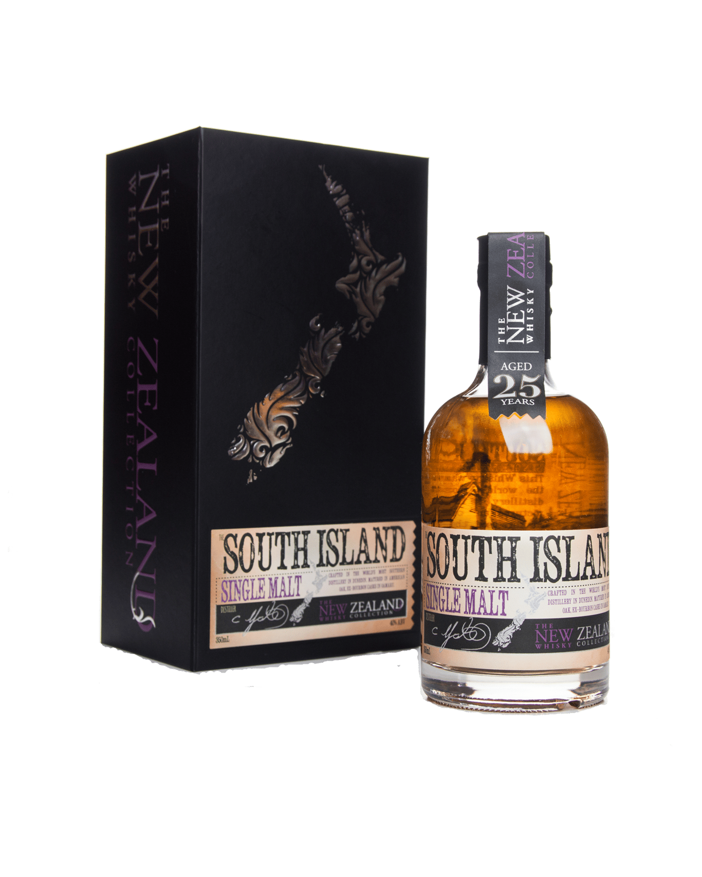 Buy The New Zealand Whiskey South Island 25 Year Old Single Malt Whisky