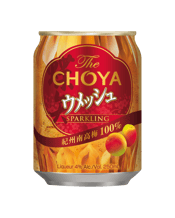  Choya Sparkling Cans 250ml  250ML Sweet and refreshing, Choya's world famous Japanese plum liquor is mixed with soda water in a perfect ratio.