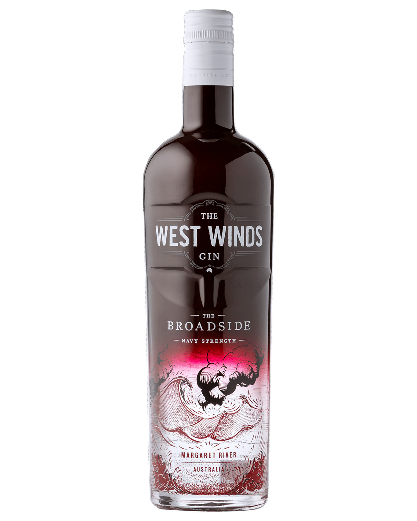 Buy The West Winds Gin The Broadside Navy Strength Gin 750ml Online