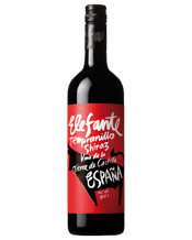  Elefante Tempranillo Shiraz  750mL Deep red in colour with a ripe, expressive nose of berries, plums and smoked spice. The palate is rich and opulently fruited, packed with dark berried Shiraz fruit matched by structured, savoury Tempranillo and framed by silky tannins. Impressively complex and well balanced, this wine will gain character and complexity in the cellar for up to five years.