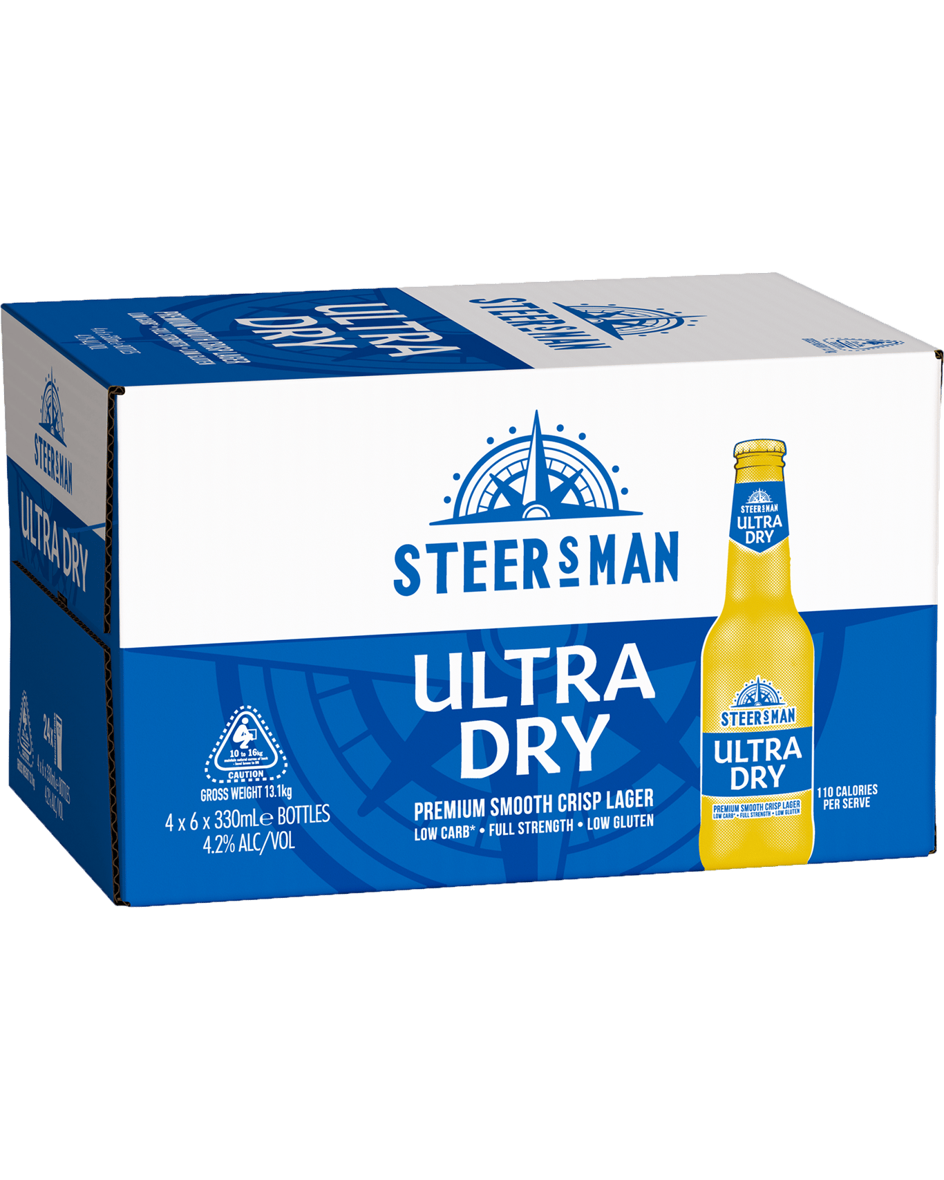 Buy Steersman Ultra Dry Beer Bottles 330ml Online @Lowest Price