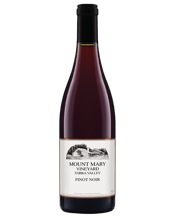  Mount Mary Pinot Noir 2015  750ML Receiving an outstanding 99 points from James Halliday, the 2015 Mount Mary Pinot Noir is a truly magnificent wine. Constantly evolving in the glass, initially there are hints of plums, quince and raspberries. These primary fruit aspects are balanced beautifully by spice, dried roses and truffle, adding layers of complexity and interest. The flavour intensity on the palate is backed by fine grain tannin, giving this wine some savoury complexities. This tannin is also contributing to the drive an