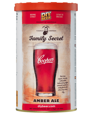 Kit à bière COOPERS - Family Secret - Amber ale