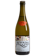  Pizzini Prosecco  750ML Initial aromas for this Prosecco by Pizzini include yeasty and melon notes, as the wine opens up in the glass the nose smacks of citrus blossom, fresh lime, Wisteria flower and green apples. It is refreshingly fizzy with gentle, lemony acidity.
