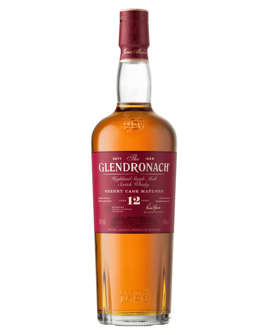 Buy The Glendronach 12 Year Old Single Malt Scotch Whisky 700ml