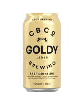 Goldy Lager Can 375mL
