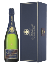  Pol Roger Cuvee Sir Winston<br>Churchill Gift Box... 750ML The 21st vintage of the Cuvée Sir Winston Churchill is an alluring mid-yellow-gold with a fine stream of bubbles, both characteristics of the length of time this wine has spent in the famously cool Pol Roger cellars. The nose opens with notes of spices and pepper. A good intensity of black fruit follows, showing the fine concentration and density of the wine. The complexity is obvious: a bouquet of dried fruit and hazelnut overlayed with notes of exotic fruits. The aromas are particularly open a