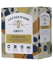 Cottonwood Grove Chardonnay<br>Cask 4l  4L Refreshing with an abundance of stone fruit. Well-balanced with notes of butterscotch and toasted oak providing a generous mouthfeel and texture on the palate.
