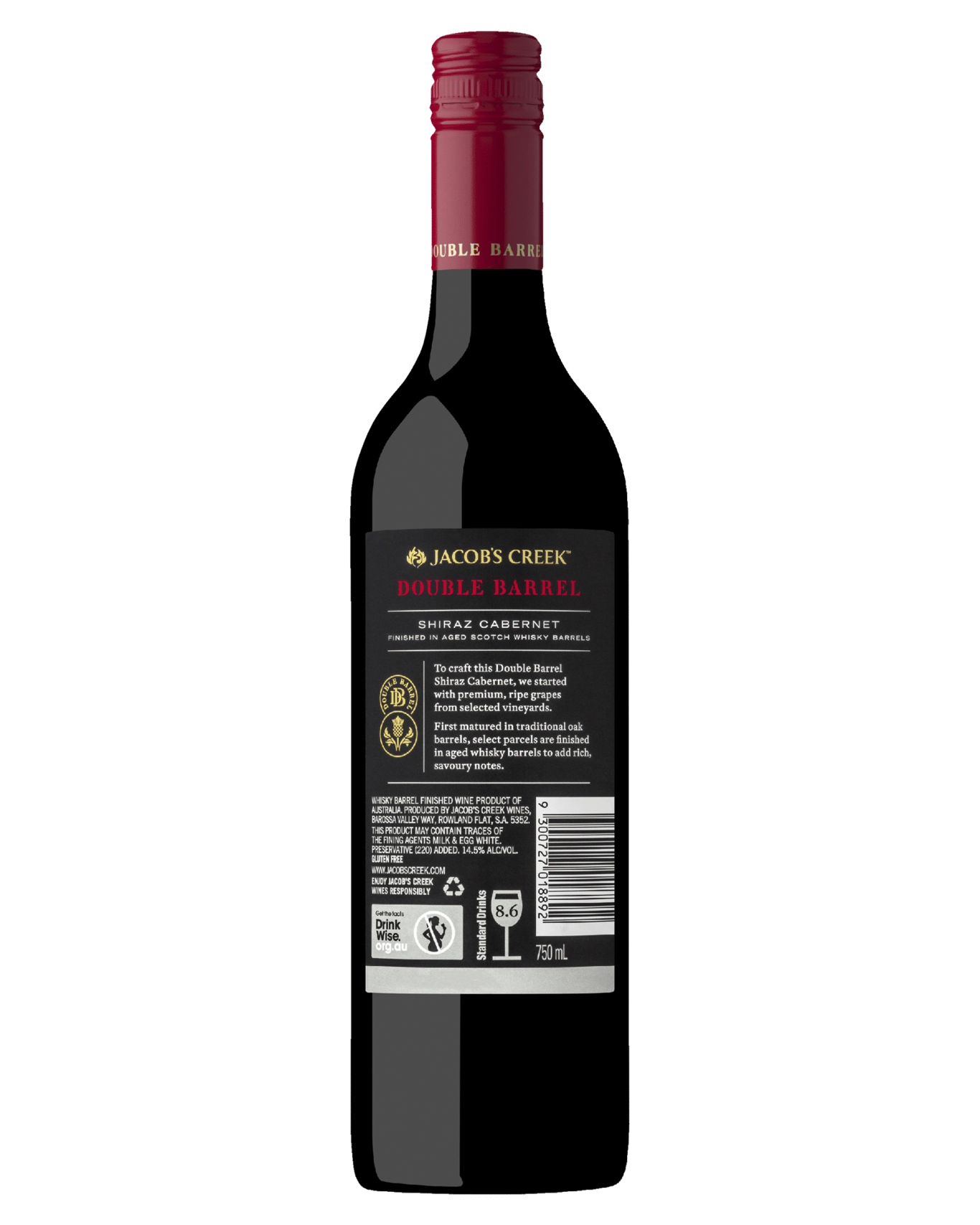 Buy Jacob's Creek Double Barrel Shiraz Online (Lowest Price
