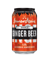 James Squire Ginger Beer<br>Double 330ml 330ML The refreshing ginger zing you know and love from James Squire but fuller-flavoured with a 6.0% ABV. For those who never settle.