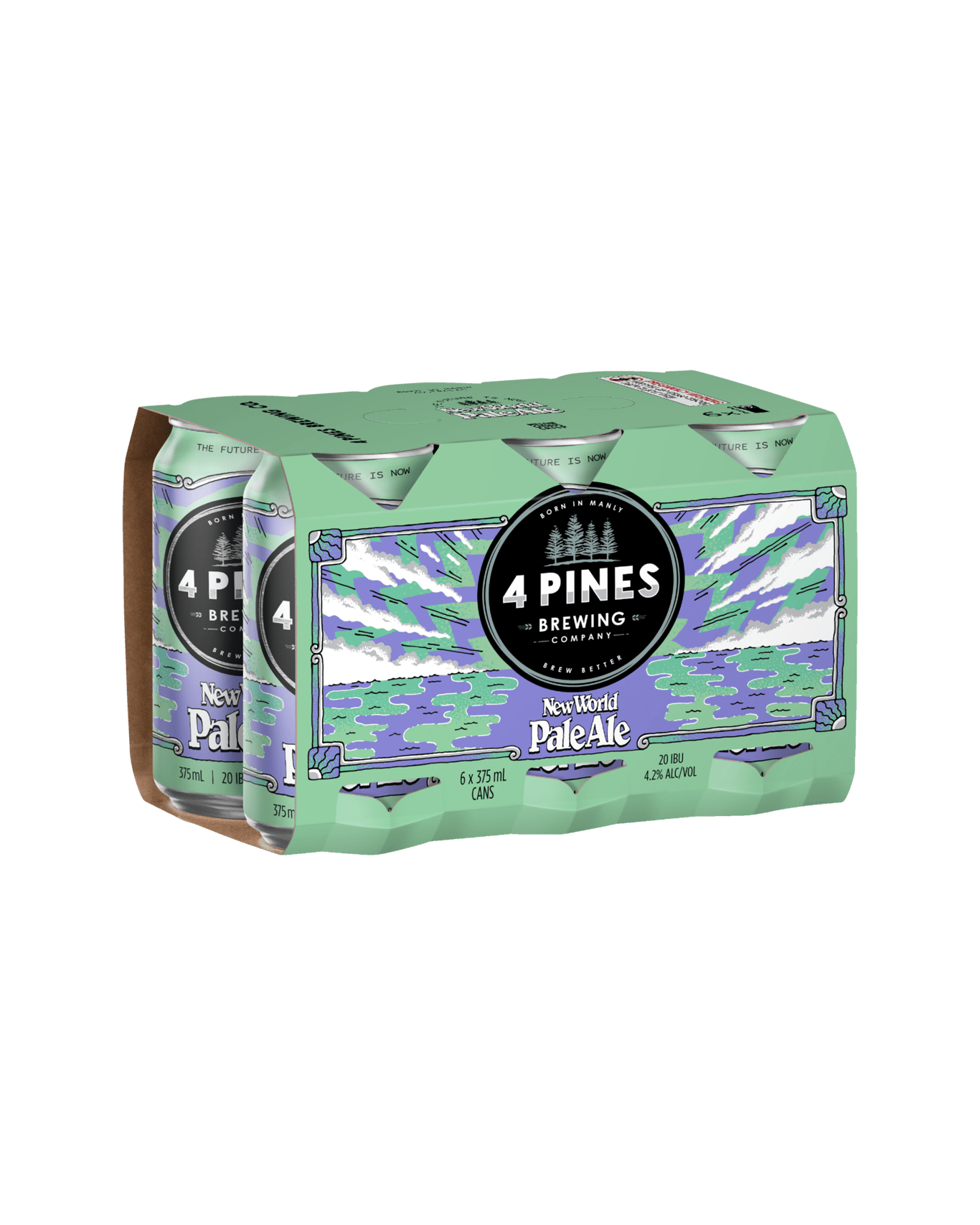 Buy 4 Pines New World Pale Ale Can 375ml Online (Low Prices) from Dan Murphy