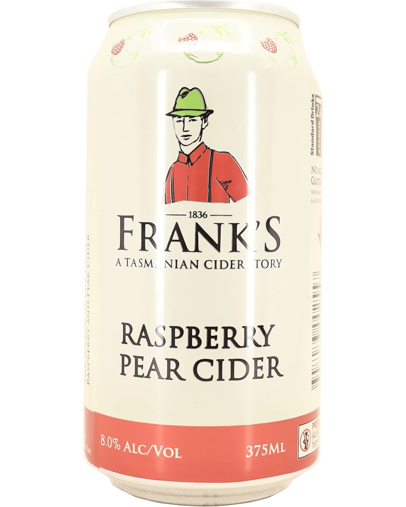 Buy Frank's Summer Rasp Pear Cider Can 375ml Online (low Prices) From 