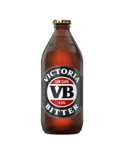Victoria Bitter Low Carb<br>Bottle 375ml 375ML VB Low Carb is brewed with the same VB ingredients to deliver a balanced refreshing experience while staying true to the essence of VB is big flavour and bitterness.<br />Victoria Bitter was first brewed by Thomas Aitkin in 1854 as a full strength, full flavoured beer for the harsh Australian climate. The gentle fruitiness of the aroma compliments the sweet maltiness in the mouth which in turn balances perfectly with the clean hop bitterness of the finish. The perfect beer to satisfy a hard earn