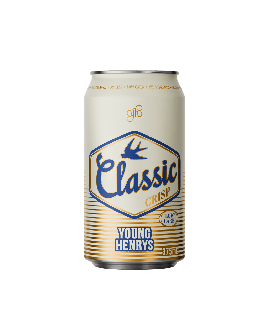 Young Henrys Classic Crisp Mid Can 375ml (Unbeatable Prices): Buy ...