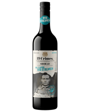  19 Crimes Mid Strength<br>Shiraz  750ML Go with the flow. Follow the crowd. Do what's expected. OR DON'T. Enjoy this MID STRENGTH wine with the bold, FULL FLAVOUR expected of a 19 CRIMES Shiraz. Up-front flavours of berry fruits with a smooth velvety texture, followed by a vanilla and cocoa powder finish.