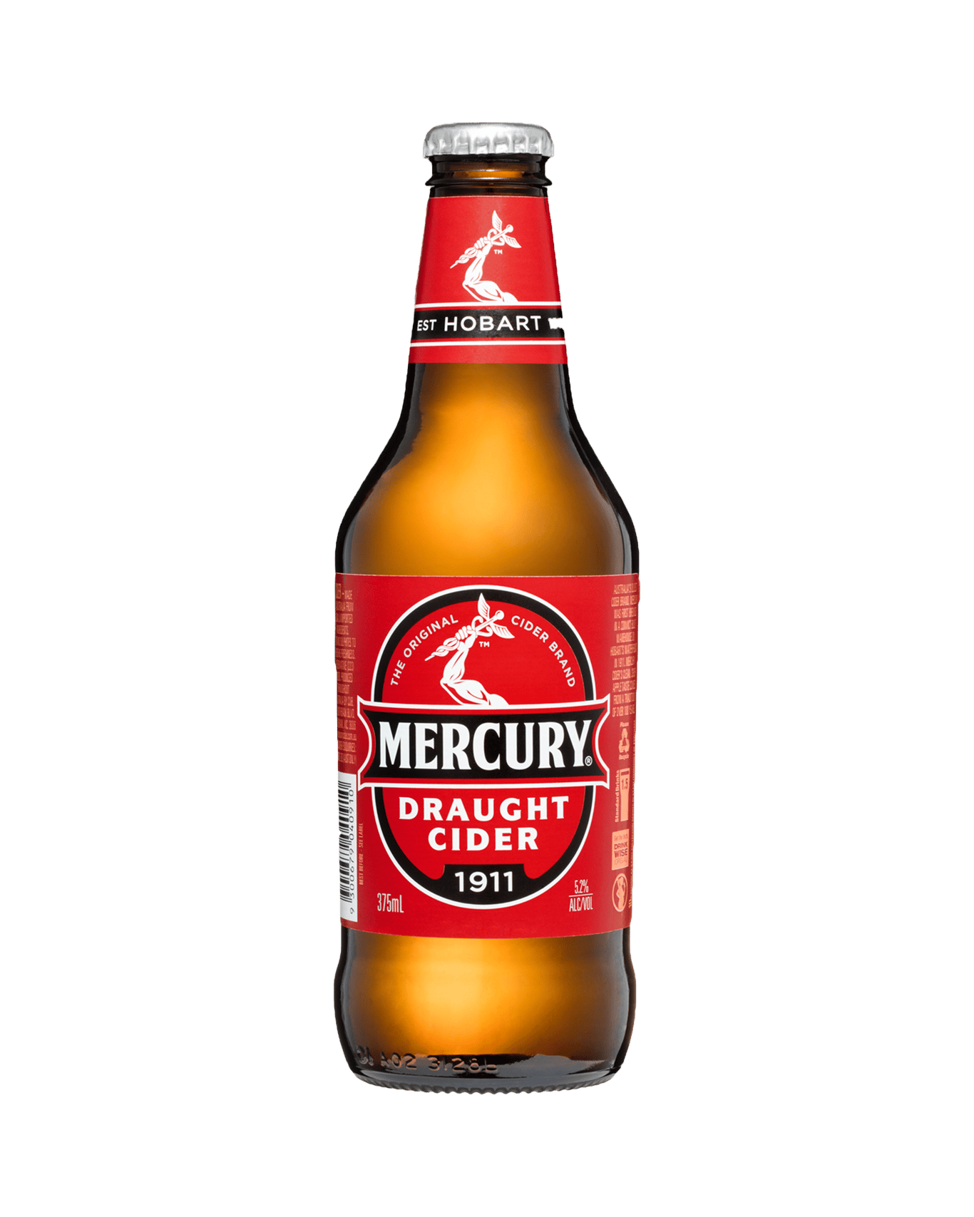 Buy Mercury Draught Cider Bottles 375ml Online or Near You in Australia [with Same Day Delivery