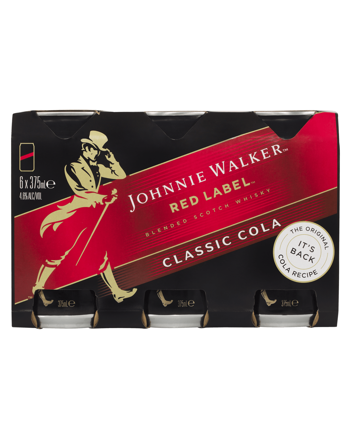 Red Label Cola Buy Johnnie Walker Red Label & Cola Cans 375ml Online @Lowest Price