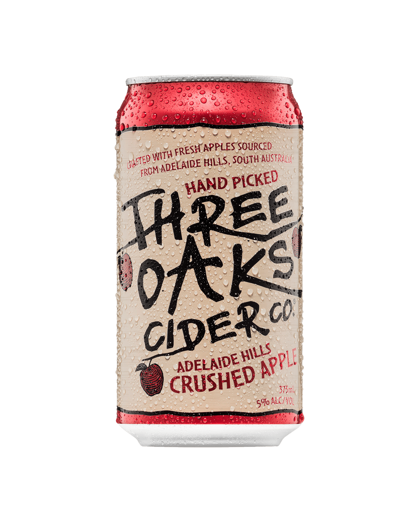 Buy Three Oaks Cider Co. Crushed Apple Cider Cans 10 Pack 375ml Online