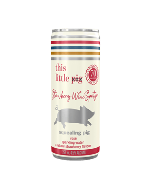 Strawberry Rosé Spritzer Cans 250mL
