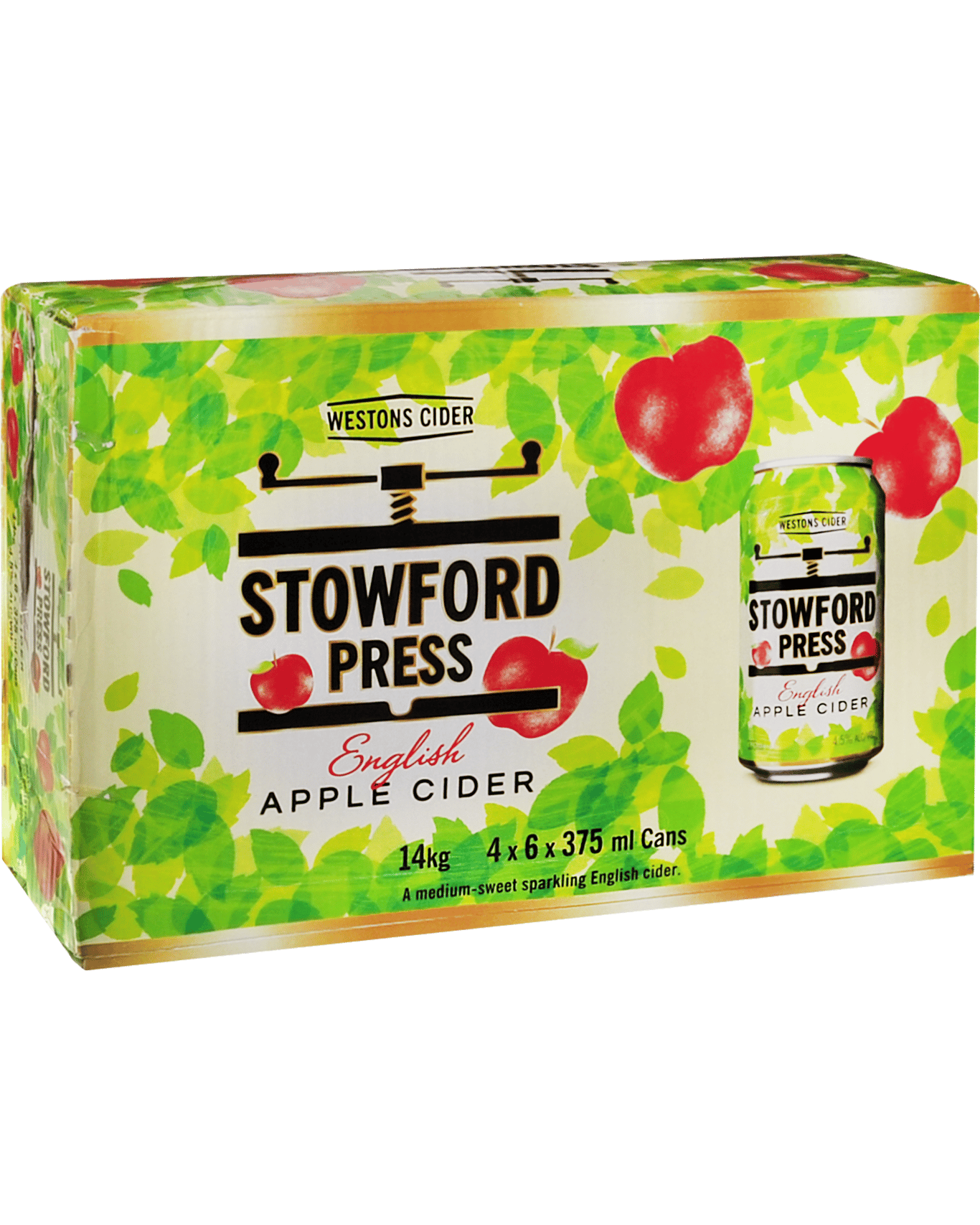 Buy Westons Stowford Press Apple Cider Cans 375ml Online (Lowest Price