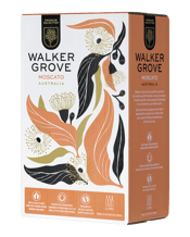  Walker Grove Moscato Cask 2l<br> 2L This Australian Moscato is light and sweet with aromas of orange blossom, citus and floral notes. Refreshing and crisp on the palate. The perfect match with spiced chicken wings or spicy curries.