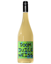  Doom Juice Weiss  750ML A LIVELY BLEND OF FRESH APPLE, BANANA,<br />LEMON, CITRUS AND LYCHEE, CREATING A<br />REFRESHING AND COMPLEX PROFILE AKA<br />TROPICAL PARK JUICE.