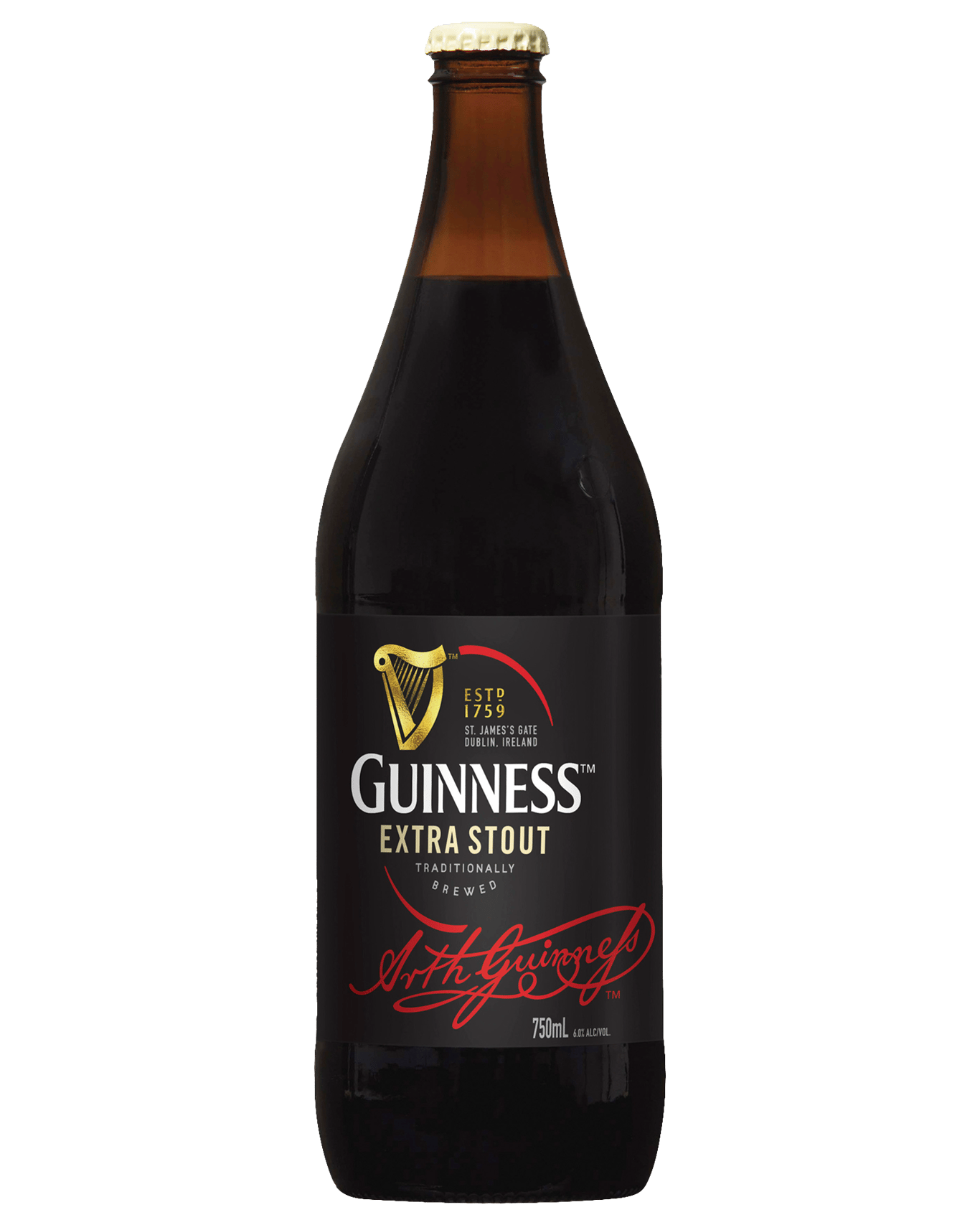 Buy Guinness Extra Stout 750mL Online (Lowest prices in Australia) Dan Murphy's Buy Guinness Extra Stout 750mL Online (Lowest prices in Australia) Dan Murphy's