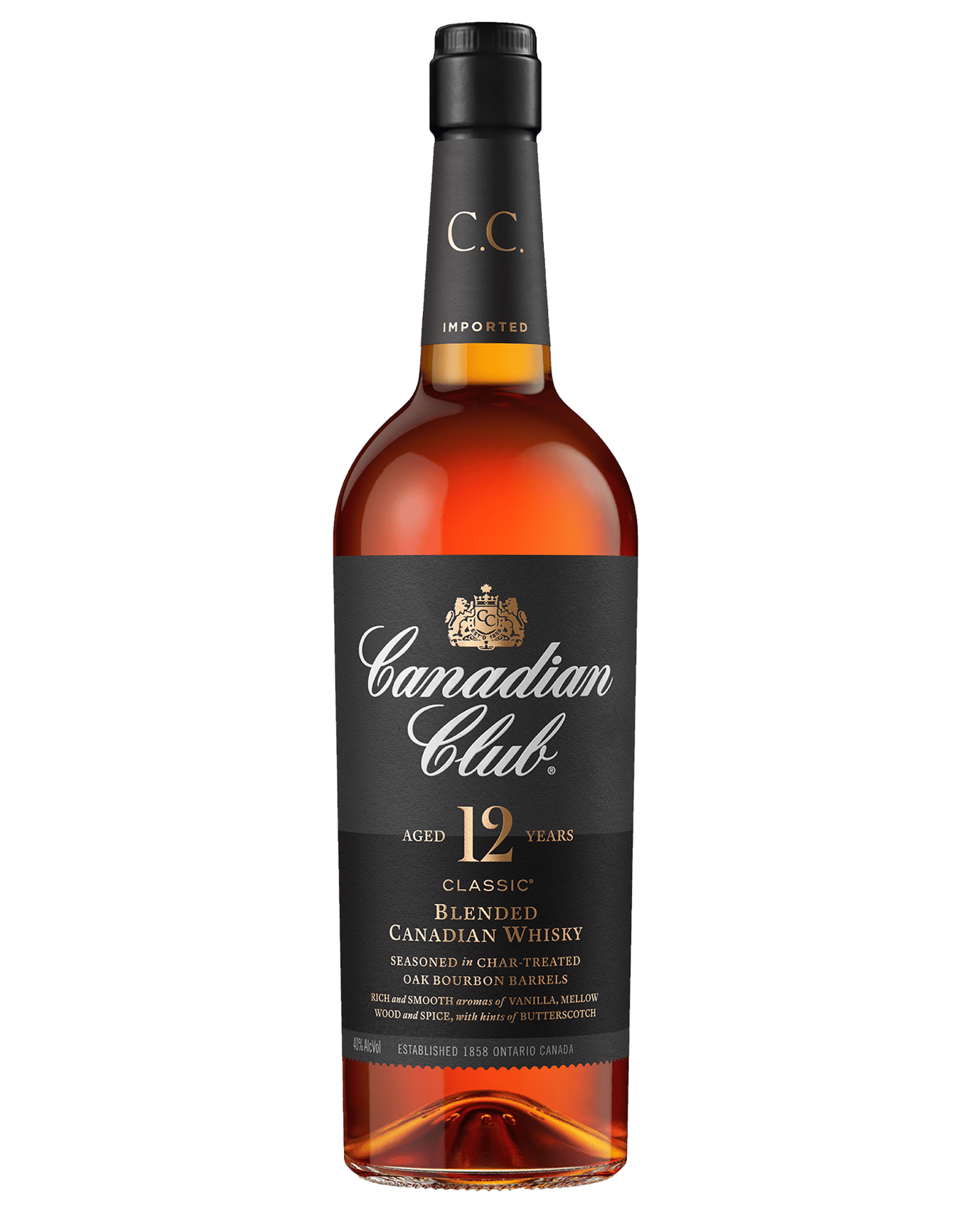 Canadian Club Classic 12 Year Old Whisky 700mL bottle | eBay