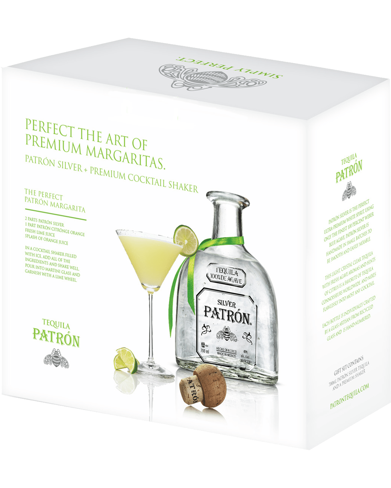 Buy Patrón Silver Tequila & Shaker Gift Pack Online (Lowest Price