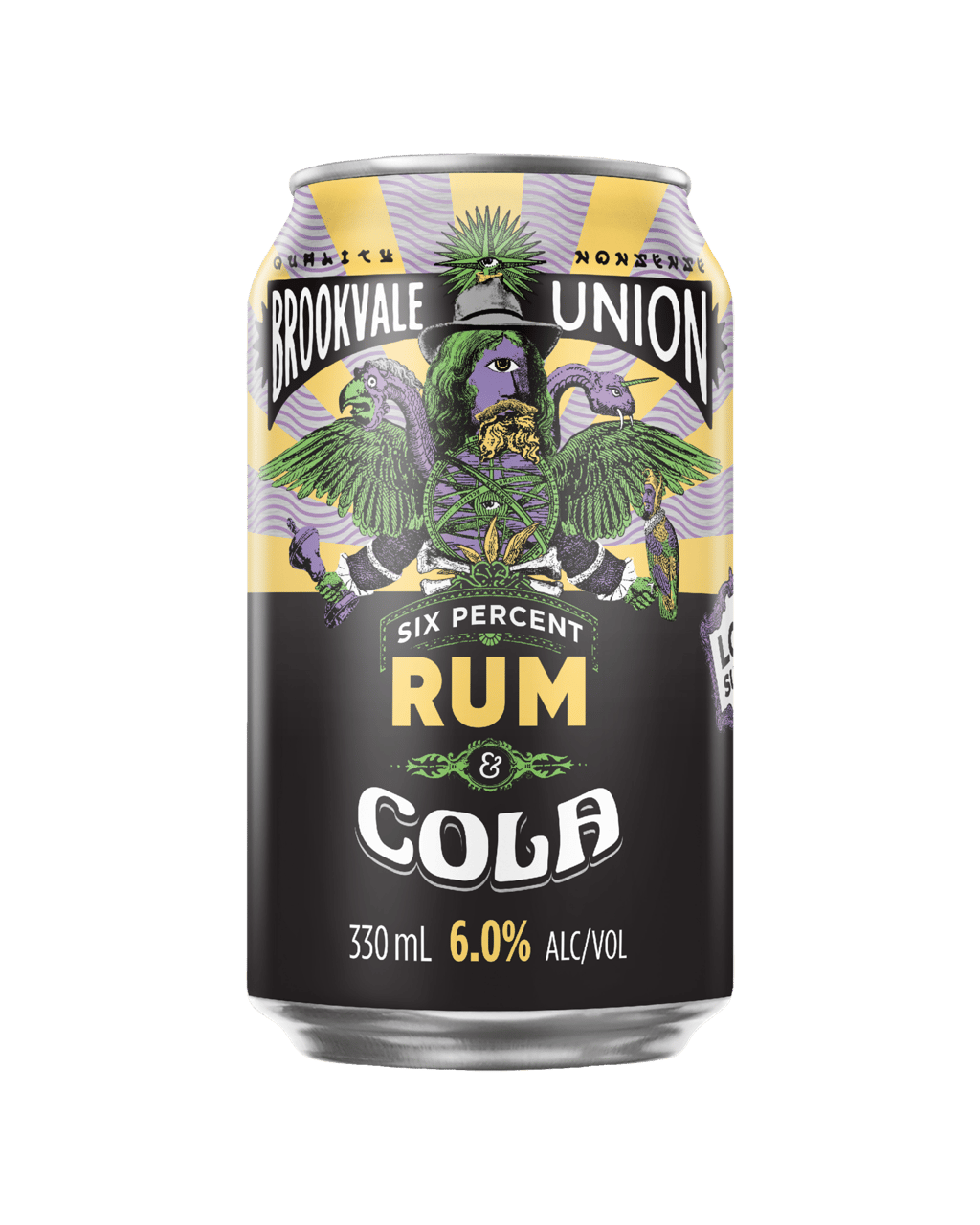 Buy Brookvale Union Rum And Cola 6 Percent Can 330ml Online (Lowest