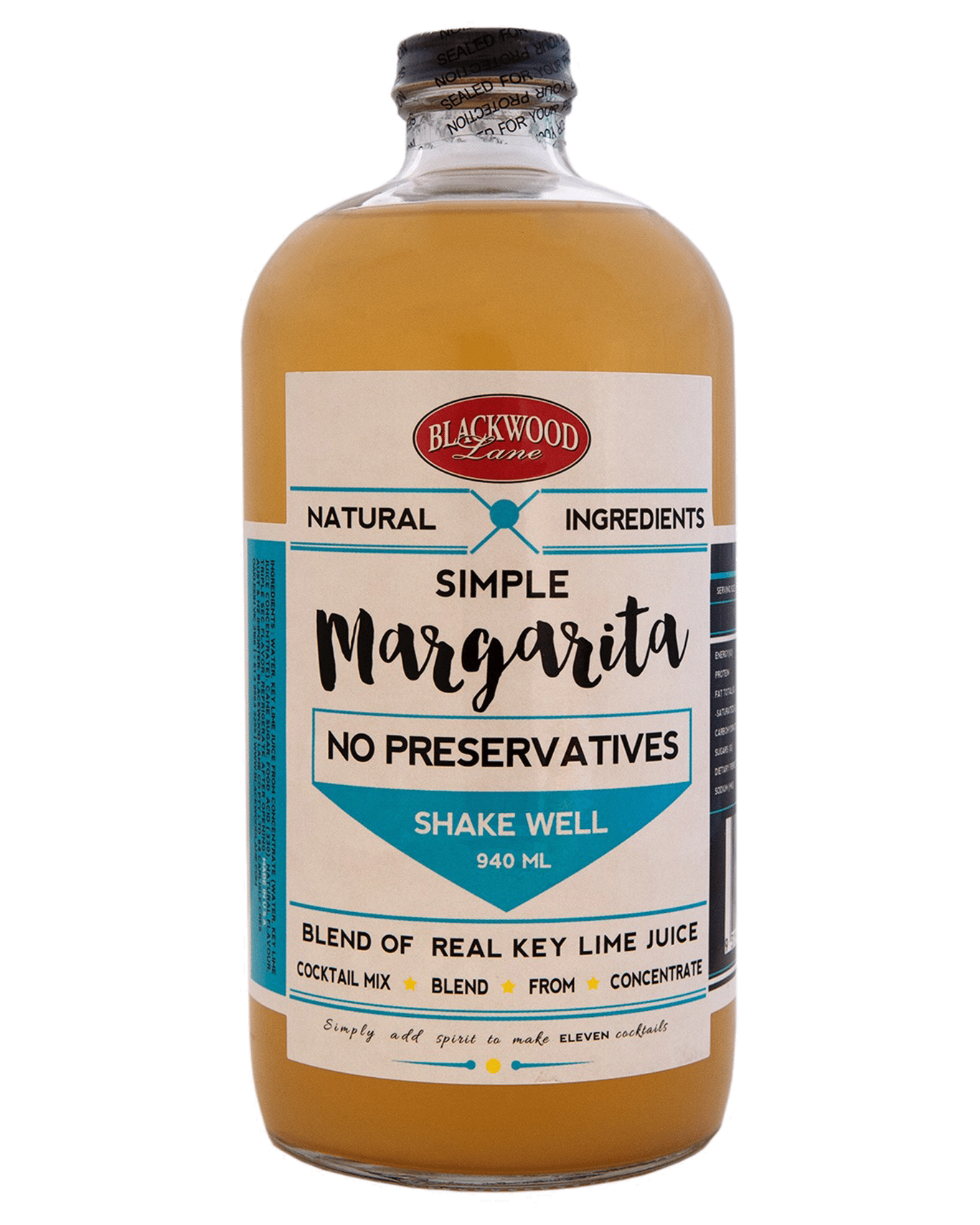 Buy Blackwood Lane Margarita Cocktail Mix 940ml Online (Lowest Price
