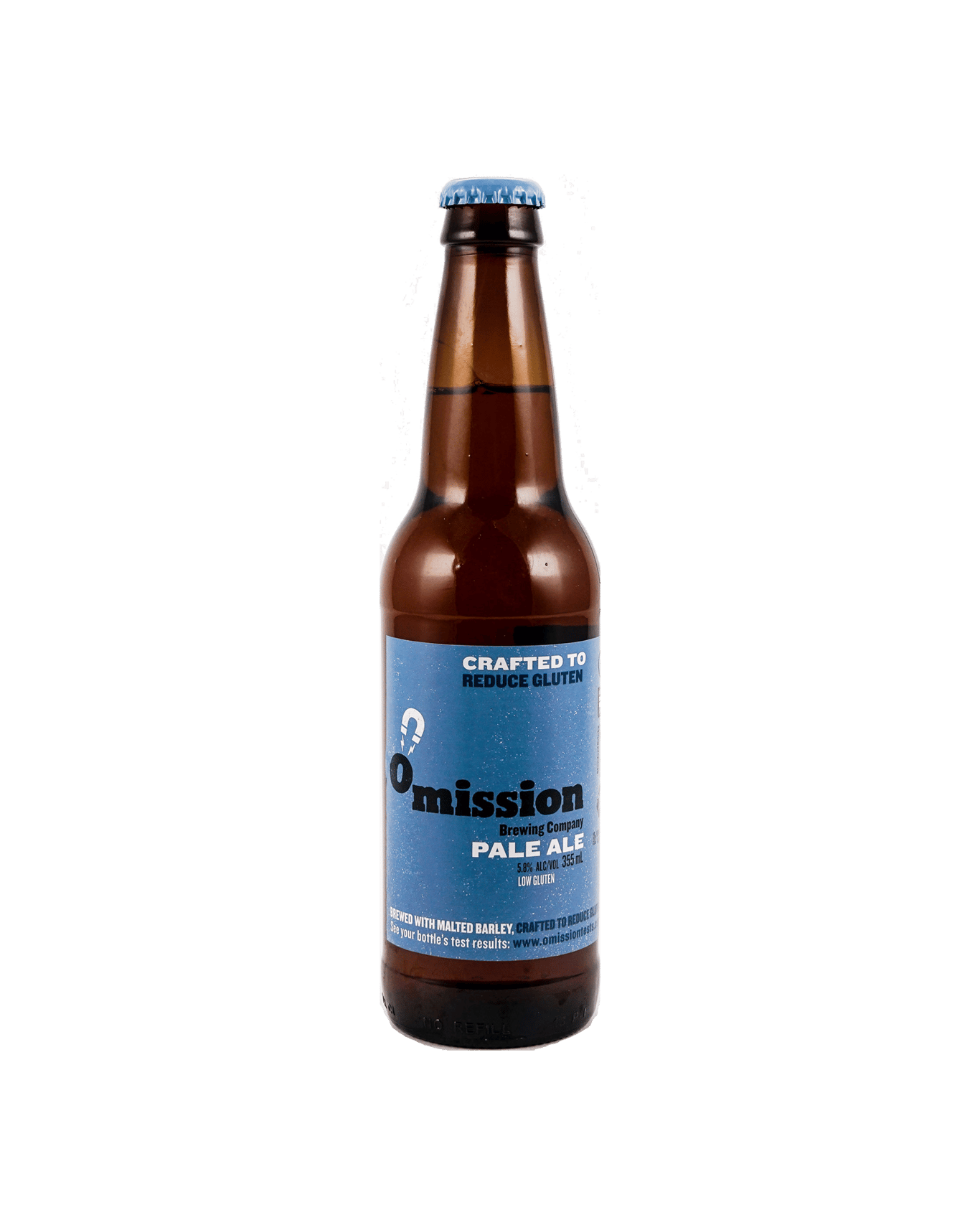 Buy Omission Gluten Reduced Pale Ale 355ml Online (Lowest Price