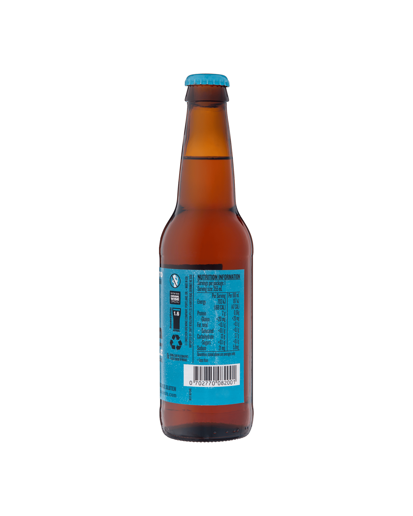 Buy Omission Gluten Reduced Pale Ale 355ml Online (Lowest Price