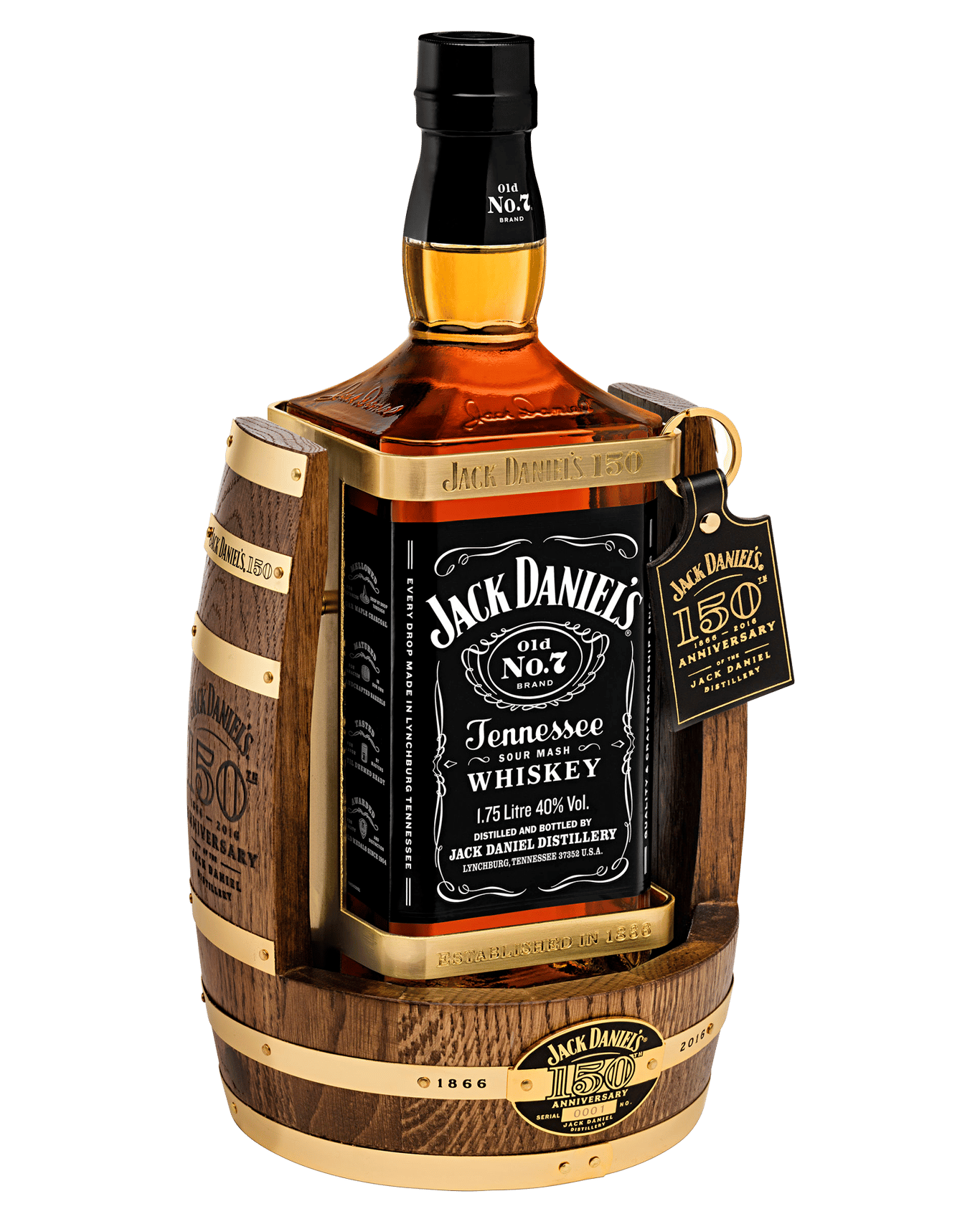 Buy Jack Daniel's Old No.7 150th Anniversary Tennessee Whiskey &