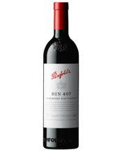 Penfolds Bin 407 Cabernet<br>Sauvignon 2016 750ML Launched with the 1990 vintage in 1993, Bin 407 was developed in response to the increasing availability of high quality cabernet sauvignon fruit. Inspired by Bin 707, Bin 407 offers varietal definition and approachability, yet still with structure and depth of flavour. Textbook cabernet sauvignon, the varietally expressive Bin 407 highlights the rewards of Penfolds multi-region, multi-vineyard blending, with a core of ripe fruit supported by sensitive use of French and American oak.