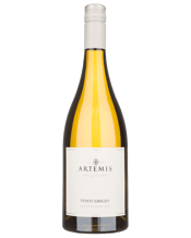  Artemis Pinot Grigio  750ML Artemis Pinot Grigio is hand crafted from grapes grown on low-yielding vines, from the cool climate of the Southern Highlands region NSW, Australia. Ripe, floral notes and a fresh citrus palate lead into a crisp finish.