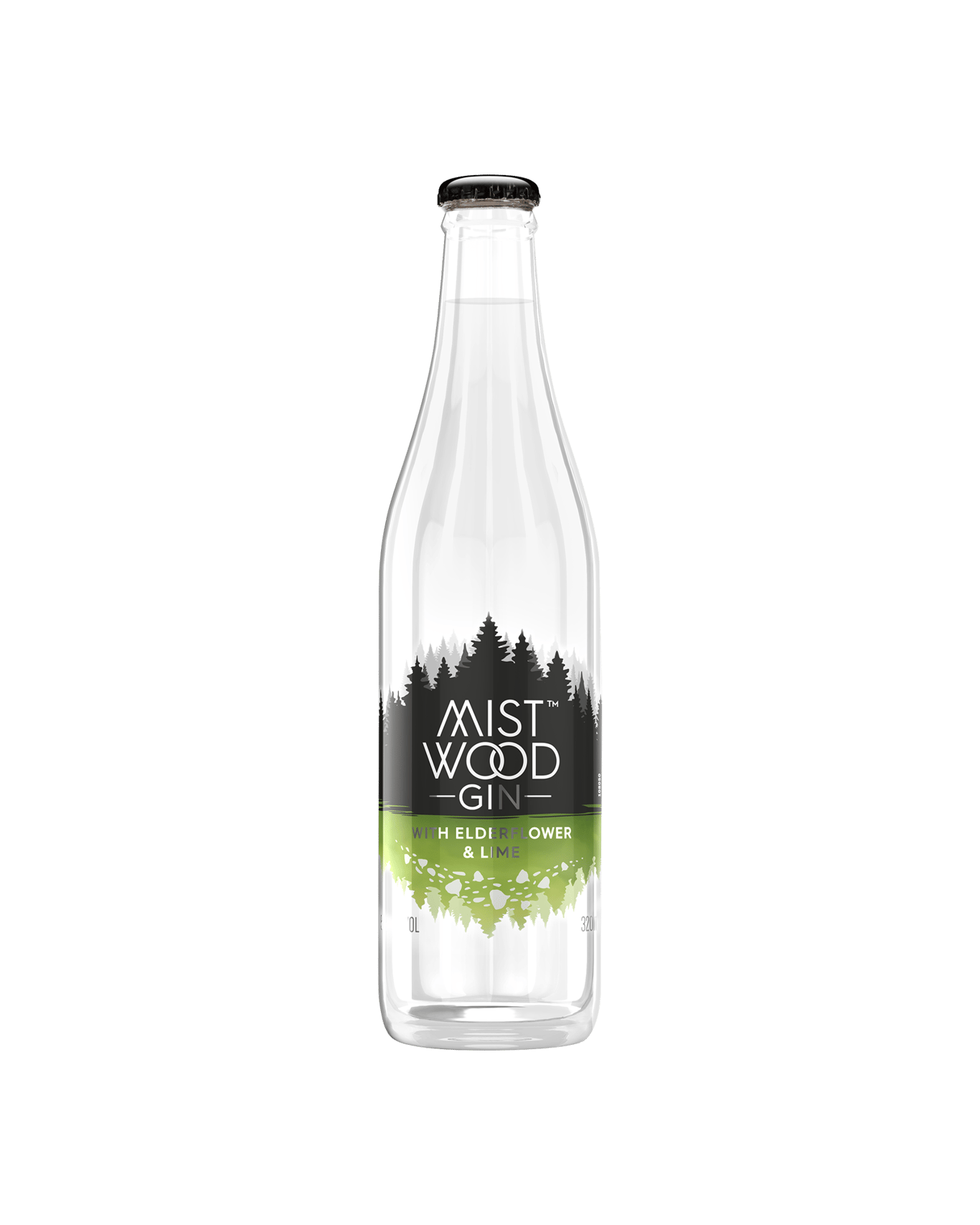 Buy Mist Wood Gin With Elderflower & Lime 320ml Online (Lowest Price Guarantee) Best Deals