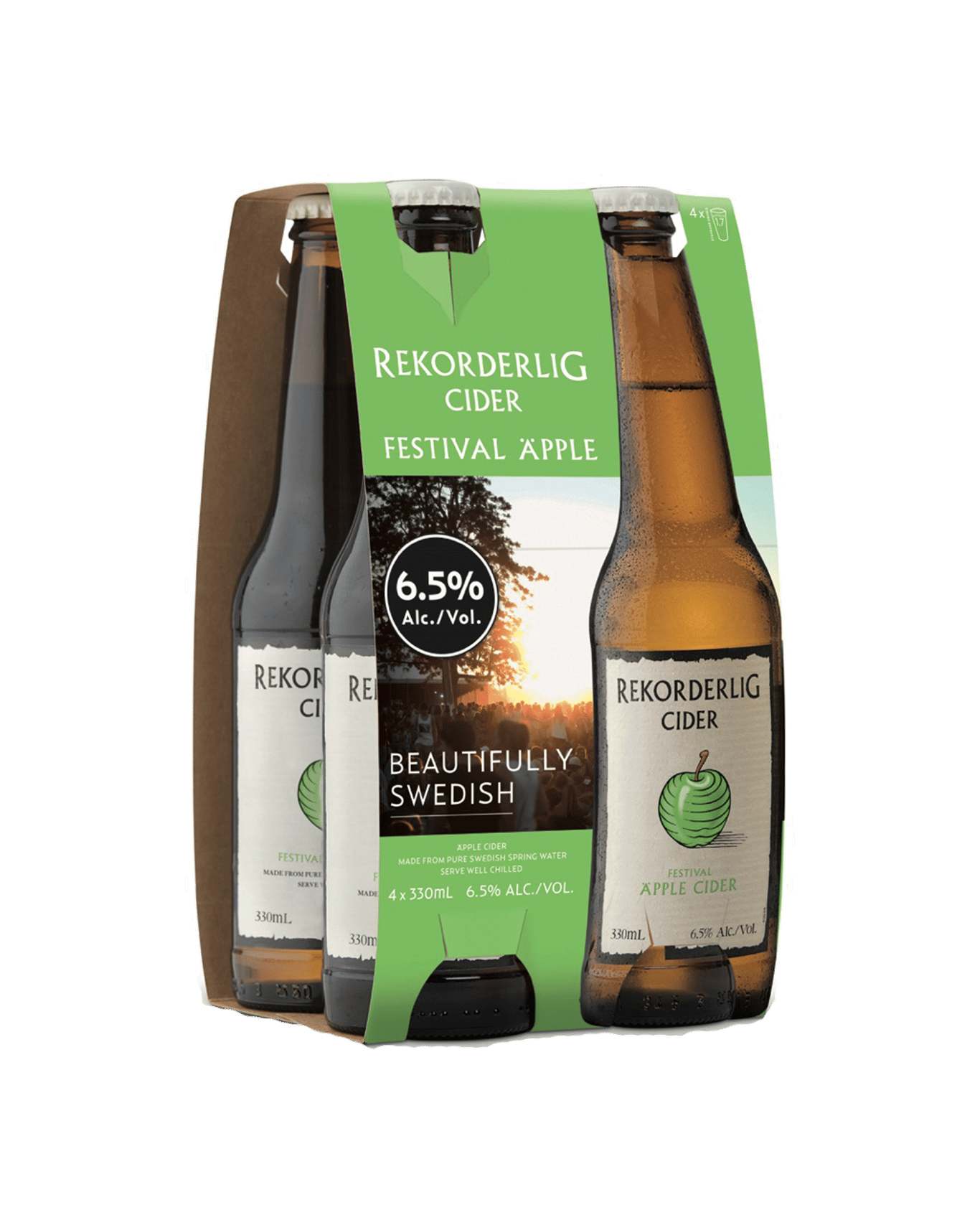 Buy Rekorderlig Hård Äpple Cider 6.5 Bottles 330ml Online (Lowest