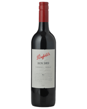  Penfolds 389 Cabernet Shiraz<br>2009  750ML Bin 389 is the quintessential expression of the Penfolds red wine style. Typically it is fresh, generous and buoyant with ripe dark chocolate, dark berry fruit, beautifully extracted flavours, fine-grained tannins and underlying new oak characters. First produced in 1960, Bin 389 Cabernet Shiraz is nicknamed “Poor Man’s Grange” or “Baby Grange” and is one of Australia’s great cellaring red wines. Bin 389 is matured in a combination of new and one and two year old American "ex Grange and Bin 707"